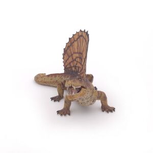 Papo Dimetrodon Pelicosaurus figura, őskori állat játék, valósághű dinoszaurusz modell - Figura