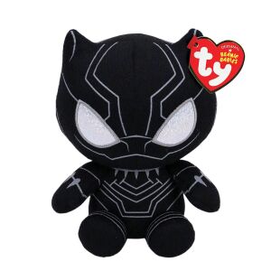 PLUS TY 15CM-ES BABASAPKA BABÁKNAK PUHA MARVEL MARVEL FEKETE PÁRDUC