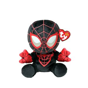 PLUS TY 15CM-ES BEANIE BABIES PUHA MARVEL MILES MORALES PÓKEMBER