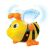 WINFUN Stack 'N Learn Bee and Sunflowers méh játék, sárga méh fekete csíkokkal, világító szárnyakkal, oktató játék babáknak