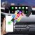 CarPlay vezeték nélküli adapter csatlakozik az autó multimédiás rendszeréhez