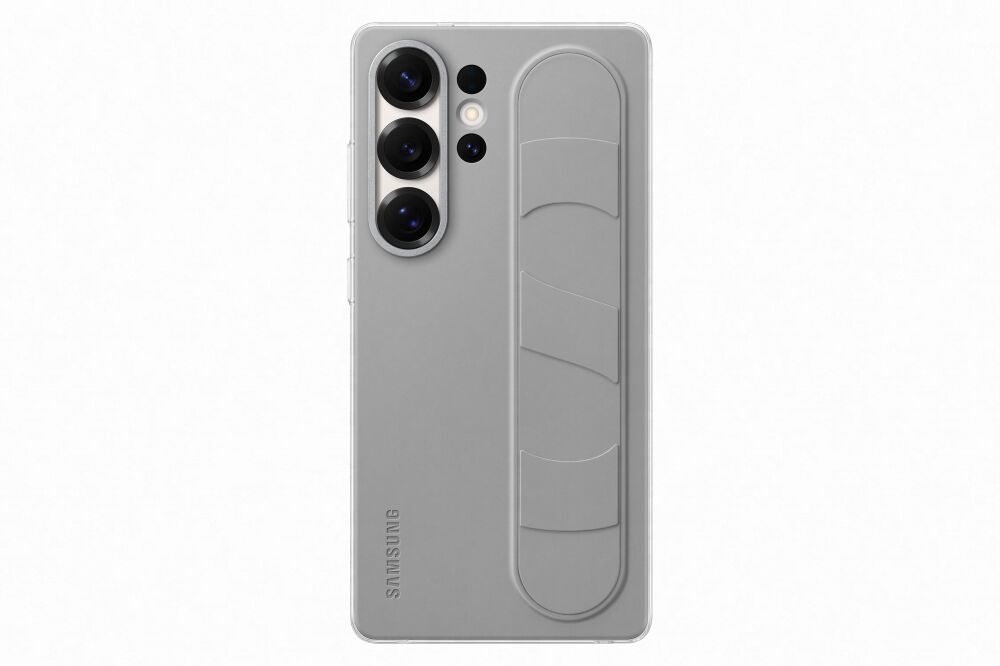 Samsung Galaxy S25 Ultra Stand Grip tok, Szürke