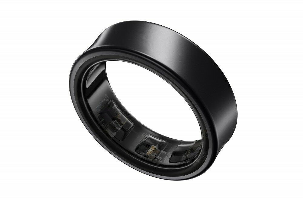 Samsung Galaxy Ring Titánium Fekete okos gyűrű 10-es méret