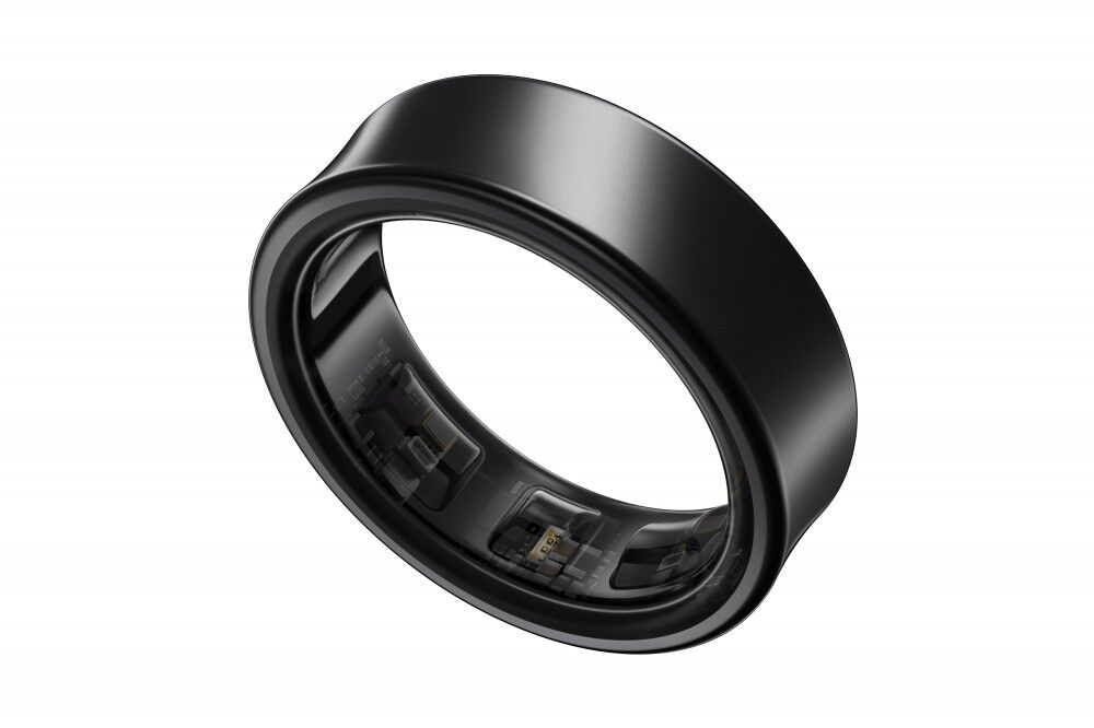 Samsung Galaxy Ring Titánium Fekete okos gyűrű 13-as méret
