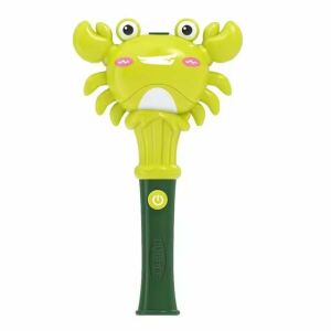 Elektromos szappanbuborékfőző, fénnyel és hanggal, 3 éves kortól, műanyag, 30,5x16 cm, zöld/sárga/piros, Green