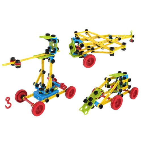 Járműépítő készlet, TechnoK, 6 modell, 139 db 123400937