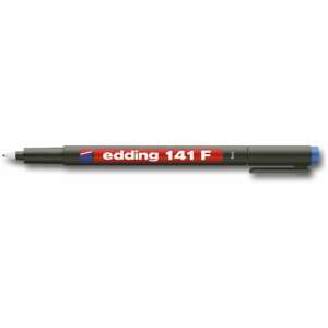 EDDING 141F permanent pen, blue, fine tip - Marker