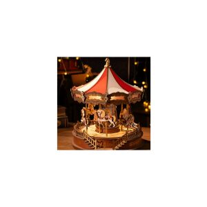 3D Puzzle, Klassische Karussell-Spieluhr, Rolife, 265 Teile 123401034 - Puzzle & Rätsel
