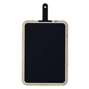 Placa de taiere cu cutit incorporat Trebonn Artu Bread 1122101, 43x24 cm, Lama 20 cm, Bambus, otel japonez, Negru