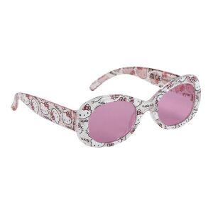 Hello Kitty Kindersonnenbrille – Weißes Design mit rosa Schleifen, 100 % UV-Schutz, farbige Gläser 123401465 - Cerdá