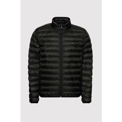 Geaca Tommy Hilfiger din puf Core Circular MW0MW18763 Negru 2XL INTL