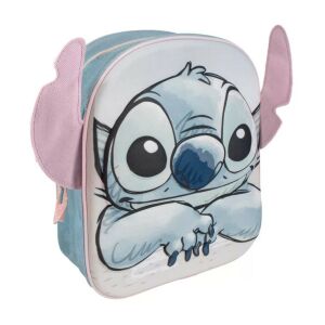 Lilo és Stitch 3D hátizsák, kék, ferde nézet - Cerdá