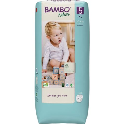 Bambo Nature Pelenkák egyszer használatos 5 XL (12-18 kg) 44 db 123410508