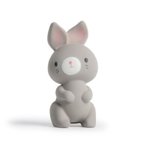 INGENUITY Sylvi Bunny Teether - Natural Rubber Teething Toy for Babies - Chewing gum