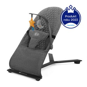 Kinderkraft Mimi Grey Baby Bouncer with Toys - Kinderkraft