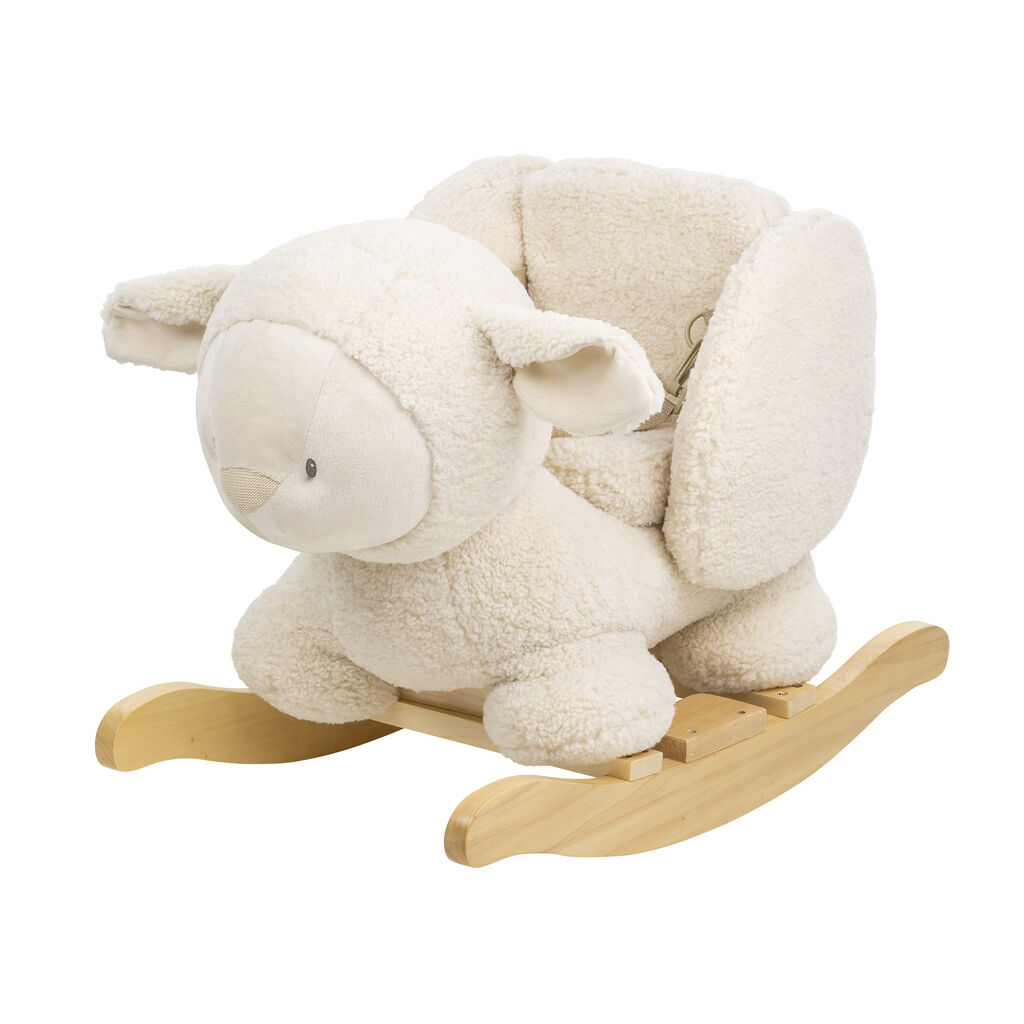E-shop NATTOU Hojdačka Teddy plyš ovečka ecru 10m+