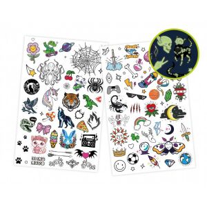 Buki: Tatuaże zmywalne - świecące w ciemności 123412339 - Tatuaże