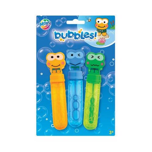 Moxy 3 db-os buborékfújó szett, békák Grafix 123412362
