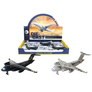 Hátrahúzós teherszállító repülőgépek fénnyel és hanggal, kétféle Magni