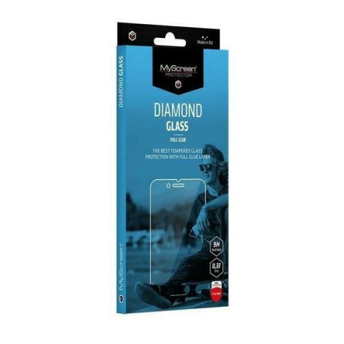 MyScreen Protector Diamond Glass iPhone 16-hoz, edzett üveg képernyővédő csomagolása - MyScreen