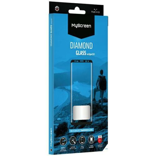 MyScreen Protector Diamond Glass Edge 3D edzett üveg kijelzővédő fekete szegéllyel vivo V40 149162033 - MyScreen