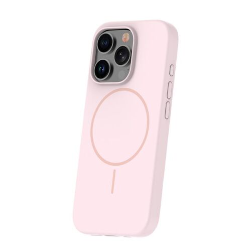 Apple iPhone 16 Pro Silicon Megsafe Hátlap - Rózsaszín 135829015 - TFO