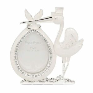 Gólyás fényképkeret díszdobozban 123421174 - Babaszoba dekoráció