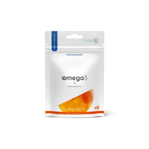 Nutriversum VITA Omega 3 étrend-kiegészítő, 60 kapszula - Nutriversum