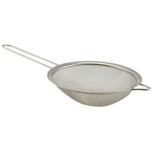 Jemné sito z nehrdzavejúcej ocele, priemer 20 cm, dĺžka 38,5 cm - Cedidlá a sitá