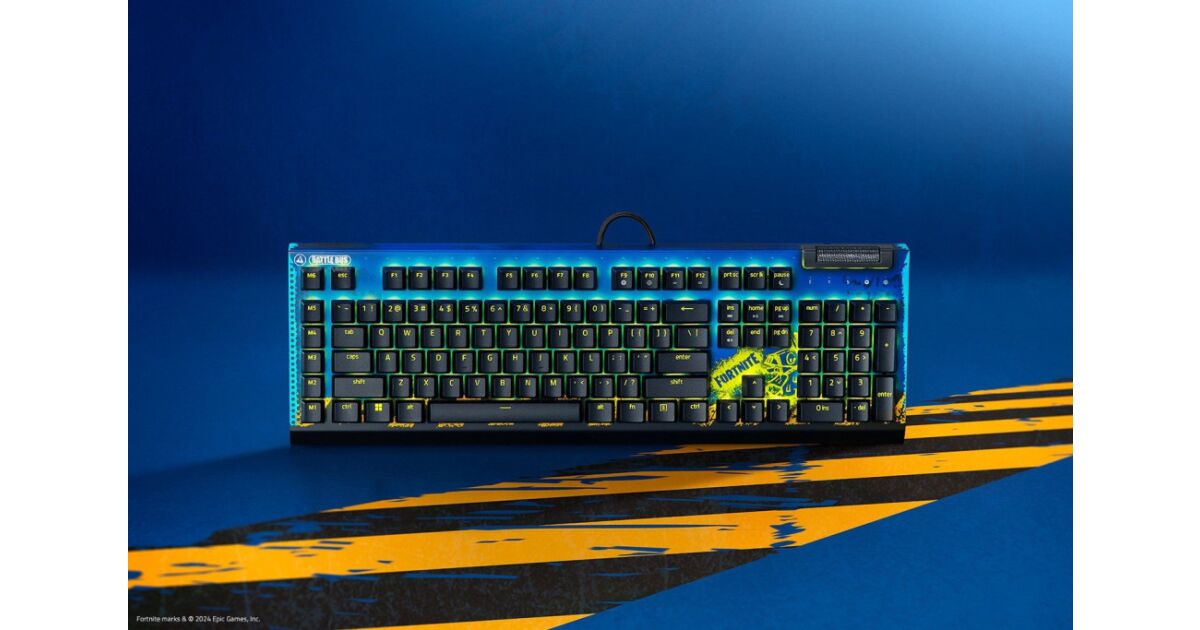 Razer BlackWidow V4 X Fortnite Edition Keyboard US | Pepita.hu