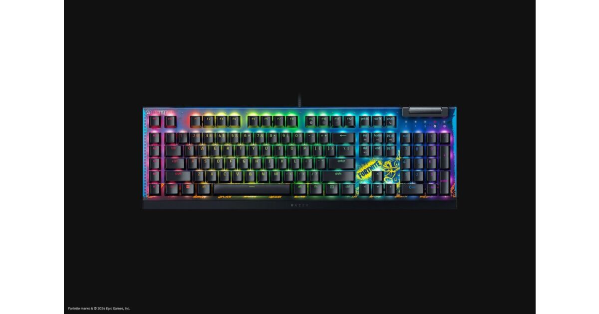 Razer BlackWidow V4 X Fortnite Edition Keyboard US | Pepita.hu