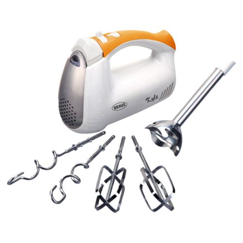 Bravo Kyle B-4818 kézi mixer habverőkkel, tésztakampókkal és botmixer feltéttel