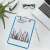 LEITZ WOW A4 Clipboard with paper, blue