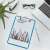 LEITZ WOW A4 Clipboard with paper, blue
