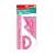 Keyroad drawing set, 30 cm ruler, protractor, set square, 60 degree ruler, pink