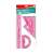Keyroad drawing set, 30 cm ruler, protractor, set square, 60 degree ruler, pink