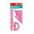 Keyroad drawing set, 30 cm ruler, protractor, set square, 60 degree ruler, pink
