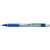 Zebra M-301 mechanical pencil, 0.5mm, blue grip, silver body