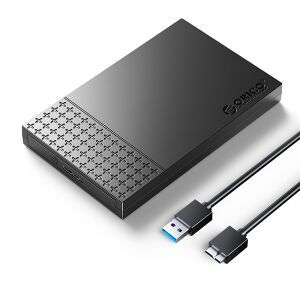 Orico  2526U3-V1-BK  USB-A 3.0, Max. 7-9,5 mm 2.5"   Külső HDD/SSD Ház Fekete 123573394 - Orico
