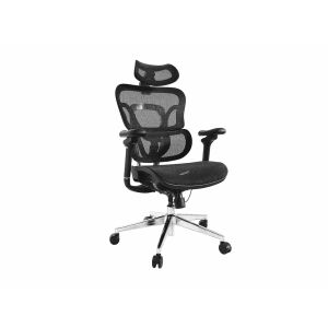 Equip 651051 Premium ergonomic Max load capacity: 150kg Chair Black 144926091 - Office chair
