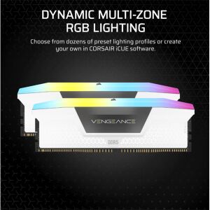 CORSAIR VENGEANCE RGB DDR5 Light Enhancement Kit Memória Fehér 123574102 - Corsair