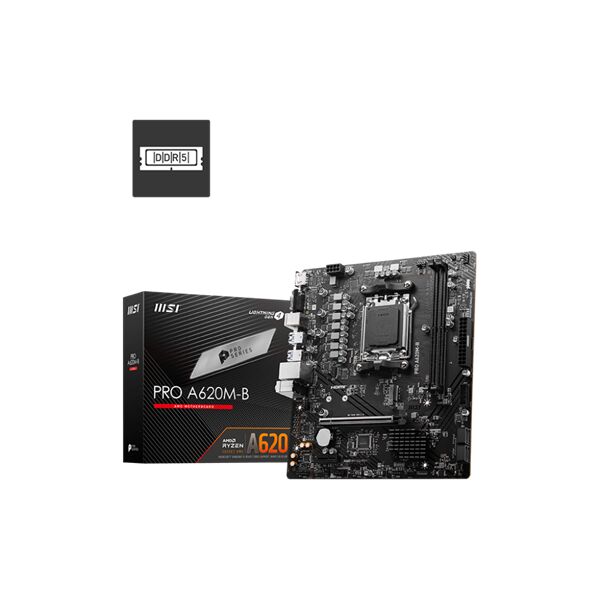 MSI AM5 PRO A620M-B AMD A620 mATX Alaplap