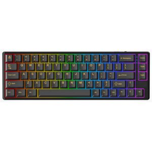 AVAX GM01 PRO 65% RGB tri-mode mechanikus billentyűzet Gateron piros switch 123574737 - AVAX