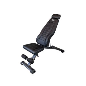 Acra Premium Bench KH666 állítható súlypad, fekete, 300 kg teherbírású, otthoni edzőterem felszerelés - Acra