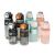 G21 Vitality ivópalack, 600 ml, menta zöld színben, szalmával és fedéllel, BPA mentes
