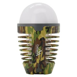 Cattara Pear Army újratölthető LED lámpa és rovarcsapda, katonai mintás - Cattara