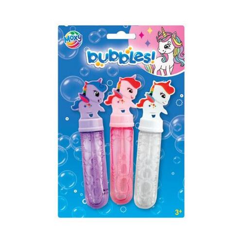 Moxy 3 db-os buborékfújó szett, unikornisok Grafix 123584781