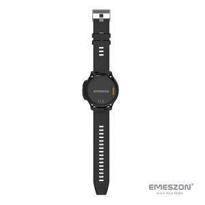 SmartWatch SIM 4G LTE Emeszon® A22, GPS lokalizácia pre deti a dospelých, SOS Videohovor, IP67, LBS, Wi-Fi, Čierna