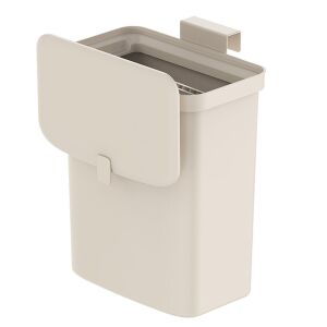 EKO Puro II 9L Élelmiszer-hulladékgyűjtő, fehér, akasztós szemetes, konyhai hulladékgyűjtő - Eko