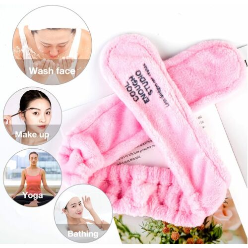 Puha kozmetikai spa hajgumi nyúl, gyapjú, univerzális méret, 70 cm 123601268